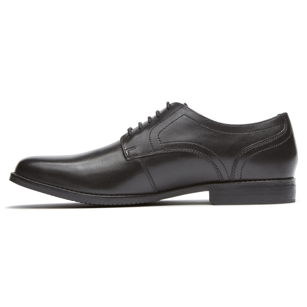 Rockport Oxfords Herre Svart - Style Purpose Plain Toe - PWMQ18469